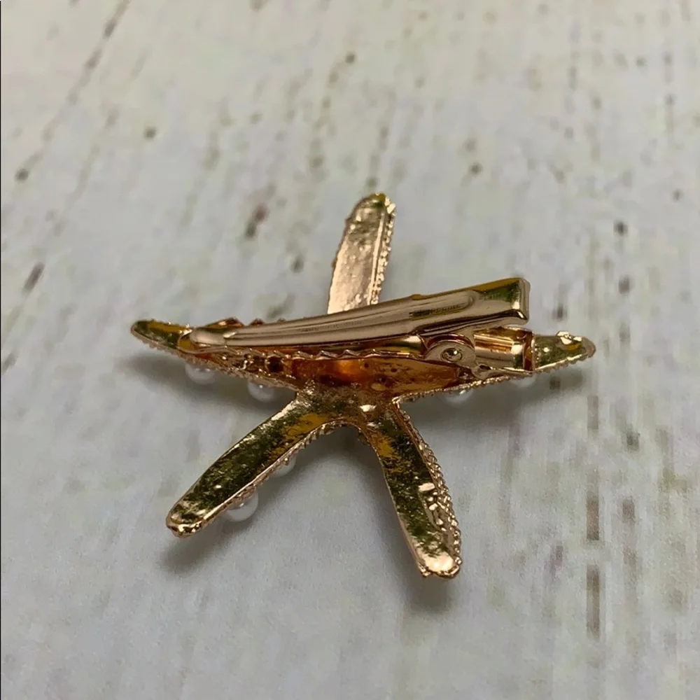 Bundle of 2 Starfish Hair clips